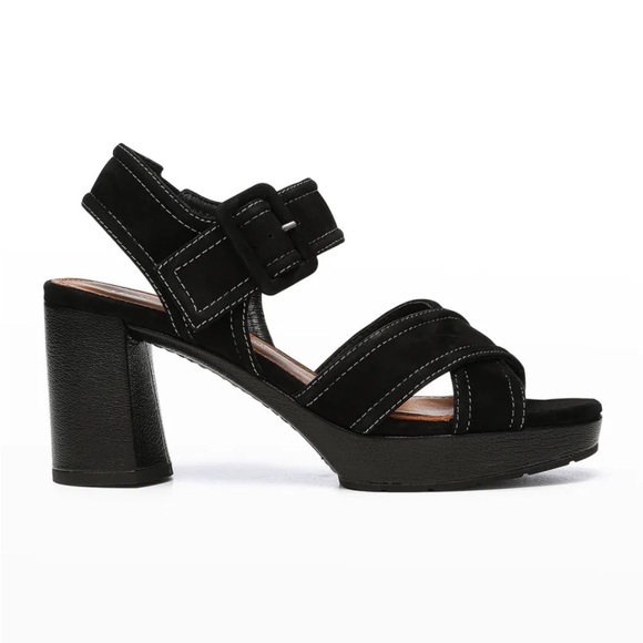 Donald Pliner Geniks Suede Crisscross Sandals - Picture 1 of 1
